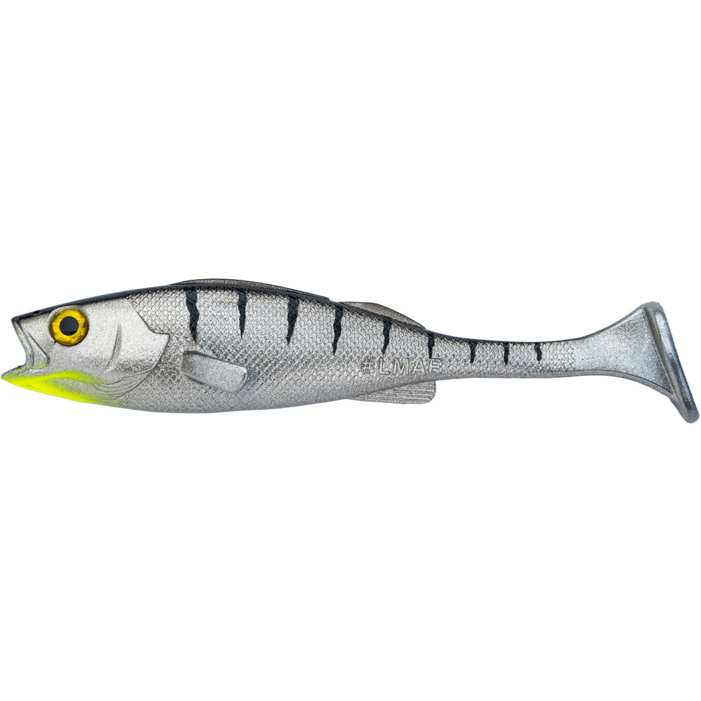 #LMAB KØFI Perch Shad  Chrome Tiger 14cm