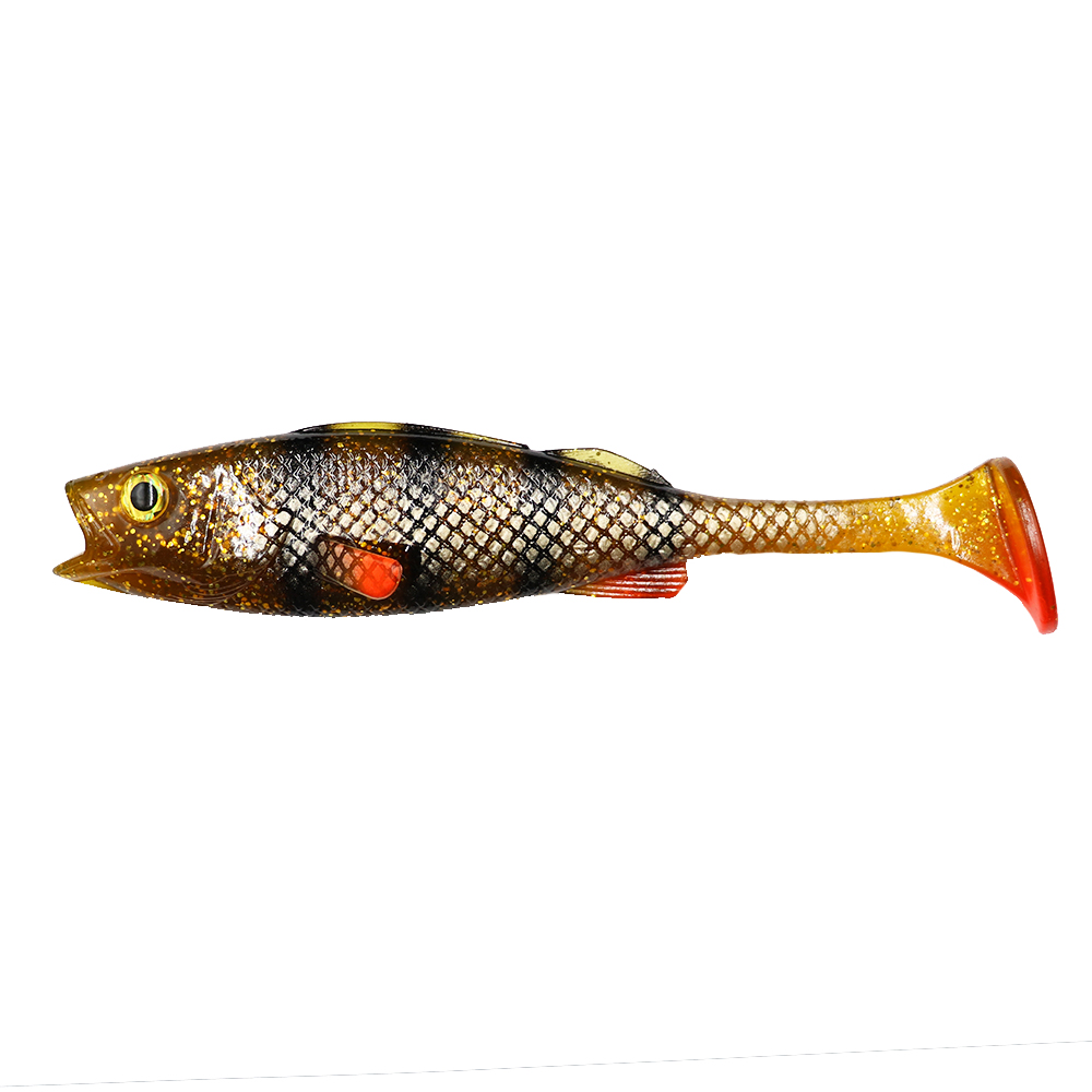 #LMAB KØFI Perch Shad  Motoroil Perch  14cm