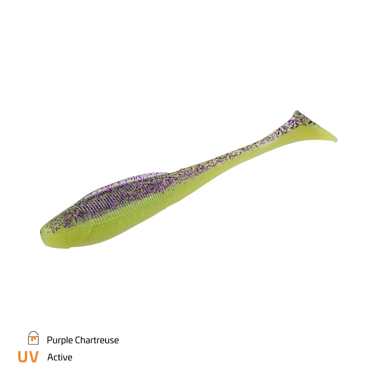 BA Sexy Swimmer 10cm Purple Chartreuse (Packungsinhalt 7 Stück)