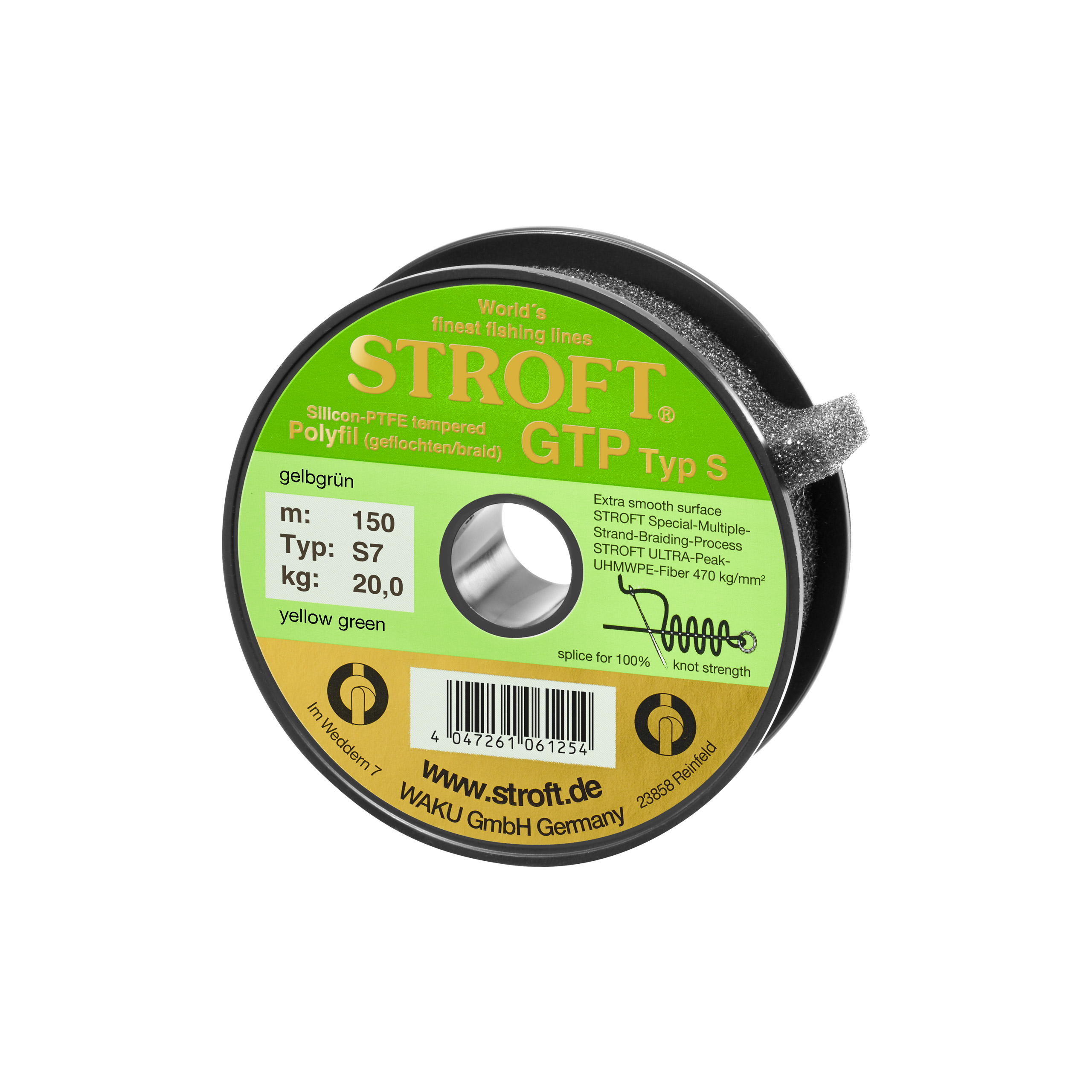 Stroft GTP Typ S7 Gelbgrün 150m