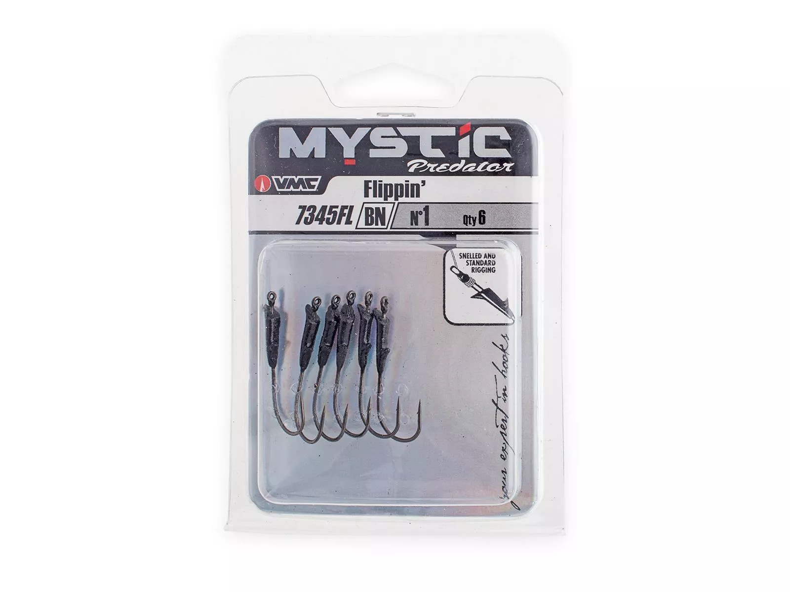 VMC Flippin`Hook  Größe 2/0 (5 Stück)